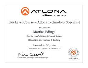 Atlona Technology Specialist-1