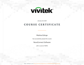 Vivitek Novo Connect Software-1